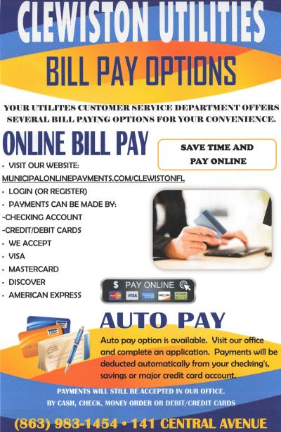 Bill Pay Options