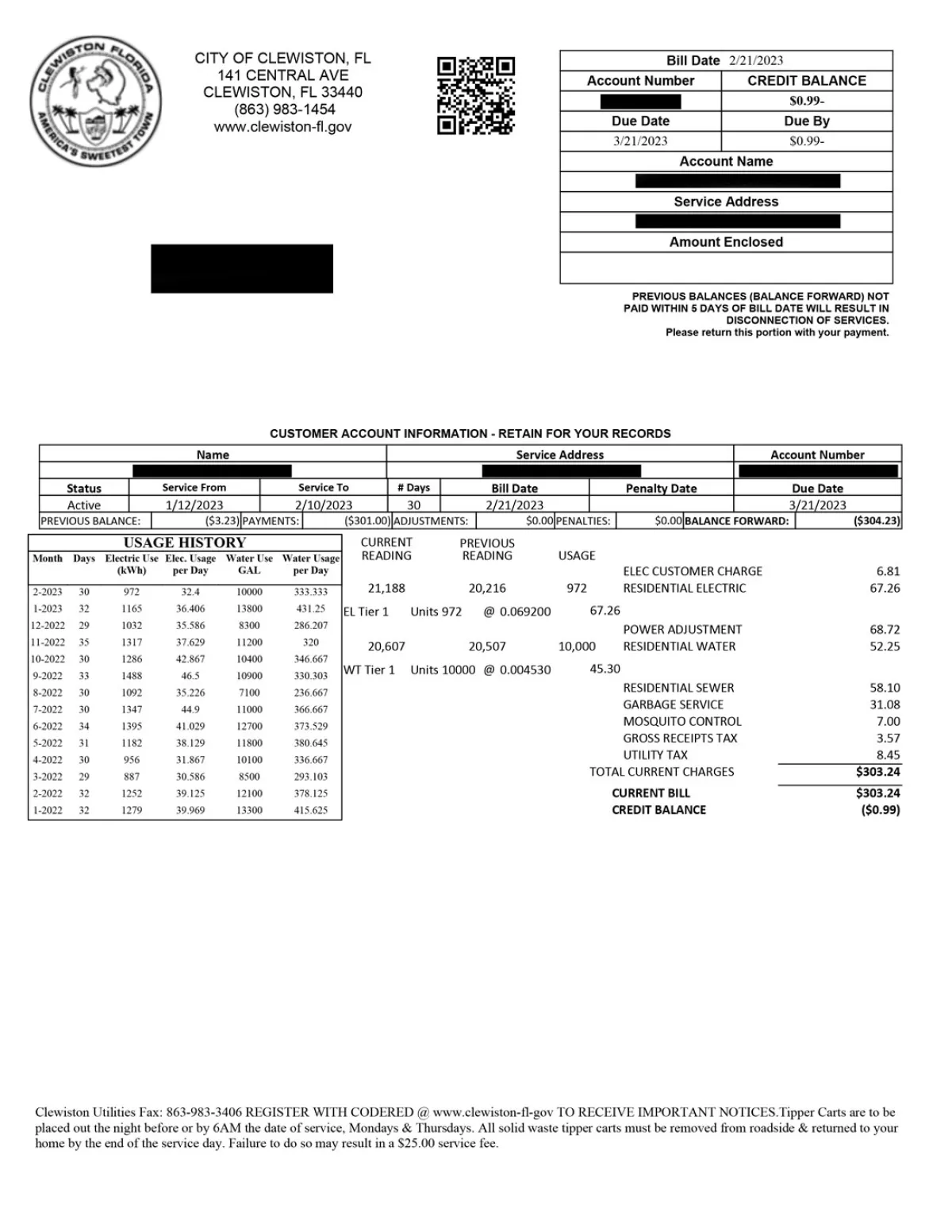 Understand Your Bill